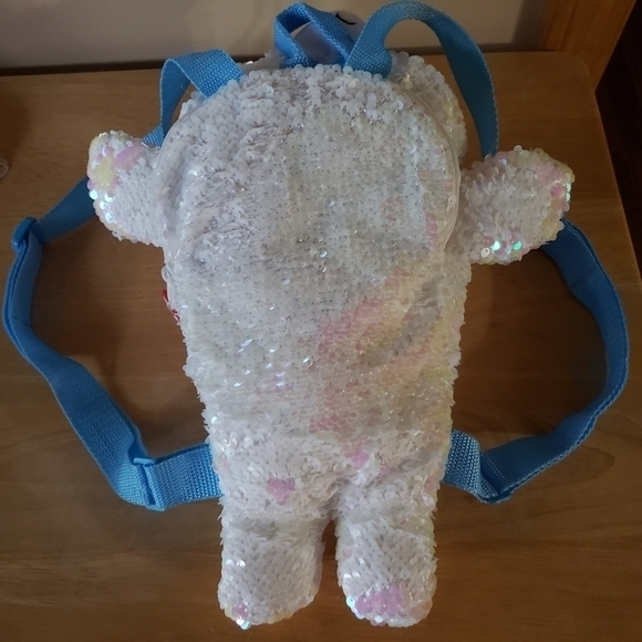 Ty Beanie Icy seal Iridescent sequins backpack - Picture 5 of 10